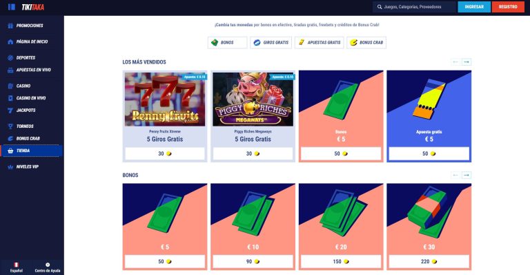 Comencemos con Tikitaka Casino - Tikitaka